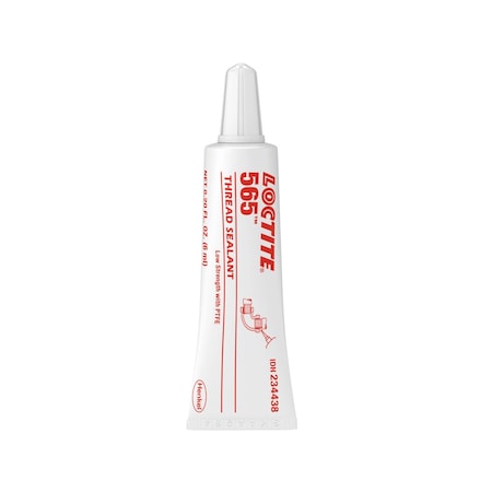 Loctite Thread Sealant, 565TM PSTR Thread Sealant, Controlled Strength 50 ml Tube LOC56531